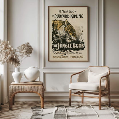 Poster Advertising 'The Jungle Book' By Rudyard Kipling