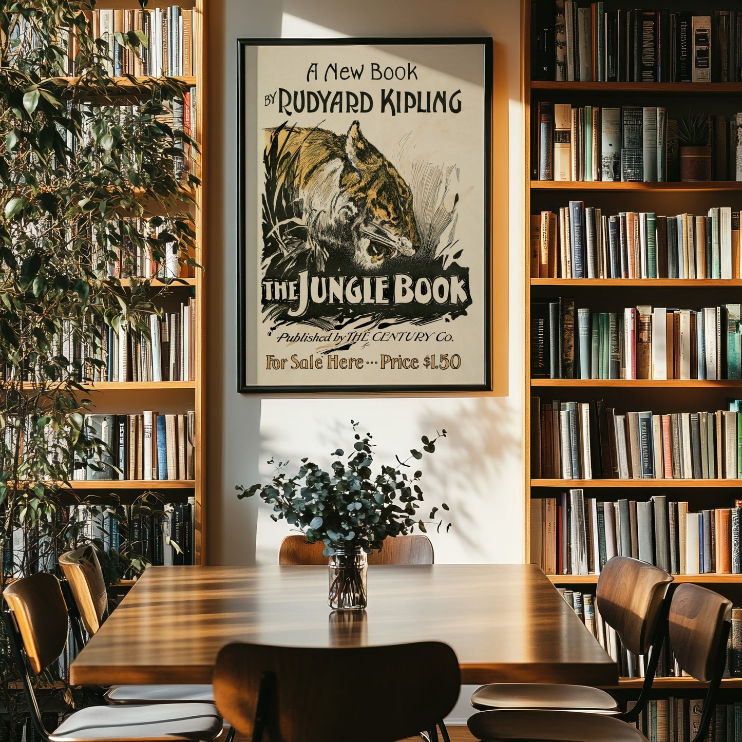 Poster Advertising 'The Jungle Book' By Rudyard Kipling