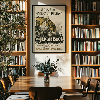Poster Advertising 'The Jungle Book' By Rudyard Kipling
