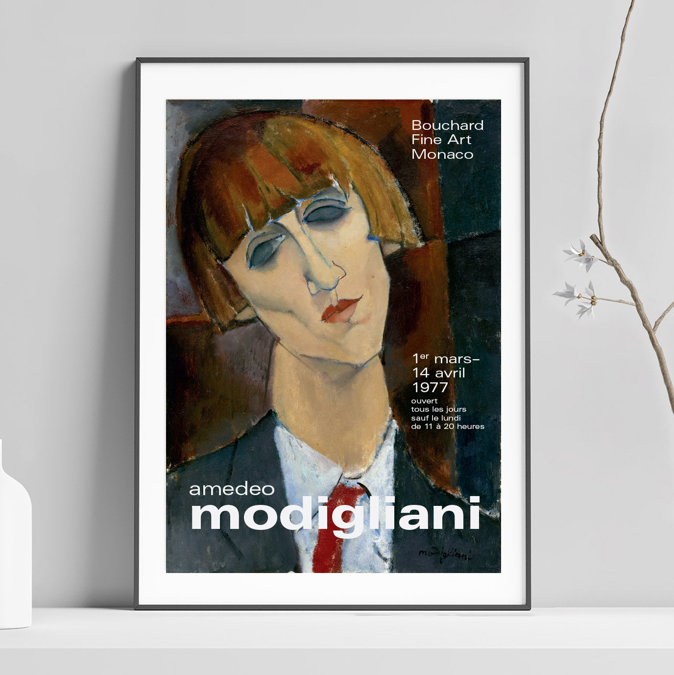 Modigliani on sale original art exhibition poster