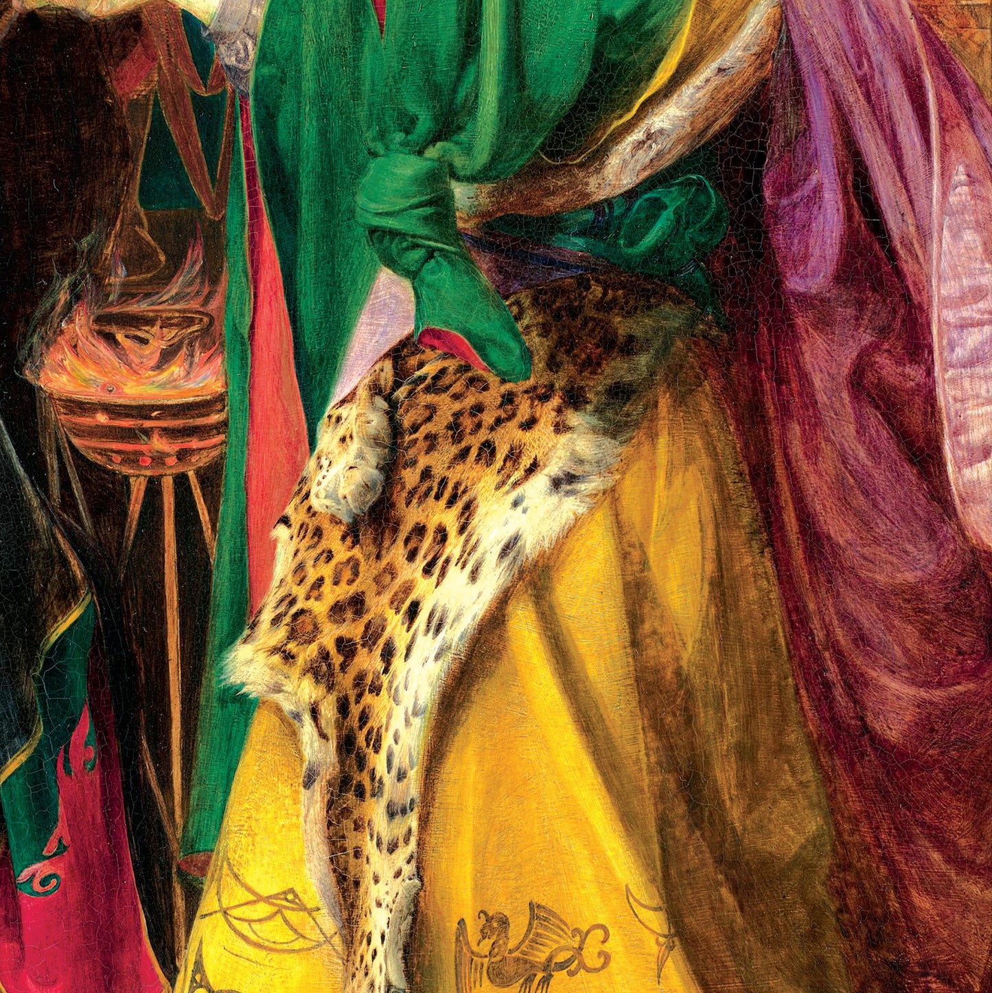 Pre-Raphaelite Exhibition Poster, Morgan Le Fay by Frederick Sandys