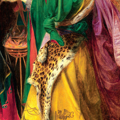 Pre-Raphaelite Exhibition Poster, Morgan Le Fay by Frederick Sandys