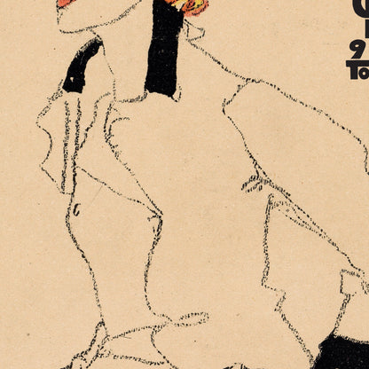 Egon Schiele Exhibition Poster