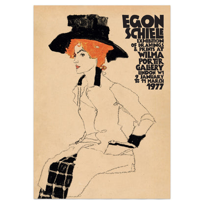 Egon Schiele Exhibition Poster