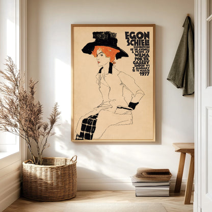 Egon Schiele Exhibition Poster