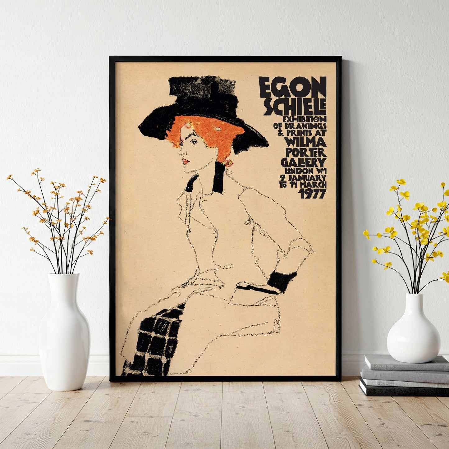 Egon Schiele Exhibition Poster