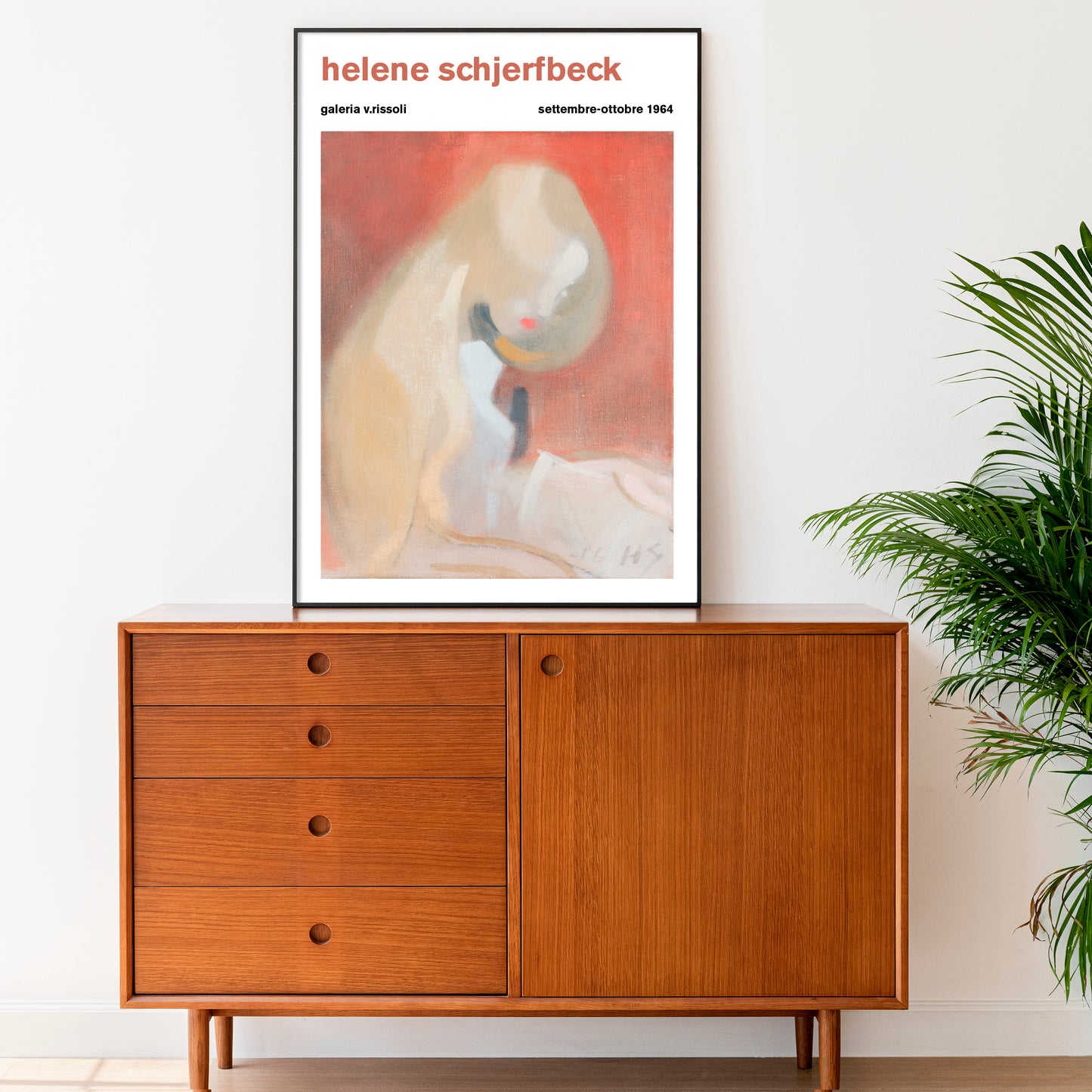 Helene Schjerfbeck Exhibition Poster - Girl With Blonde Hair, 1916