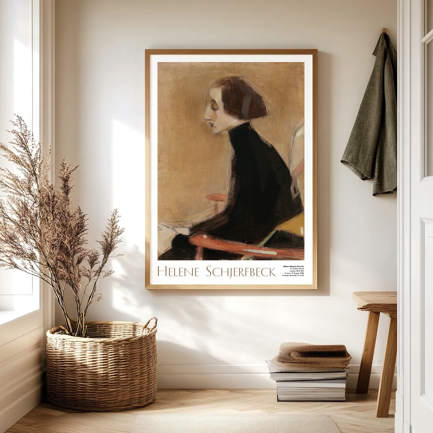 Helene Schjerfbeck 'The Seamstress' (1905) Exhibition Poster