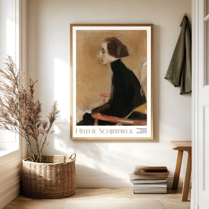 Helene Schjerfbeck 'The Seamstress' (1905) Exhibition Poster