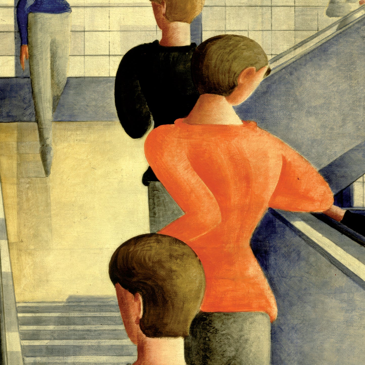 Oskar Schlemmer Bauhaus Stairway Poster