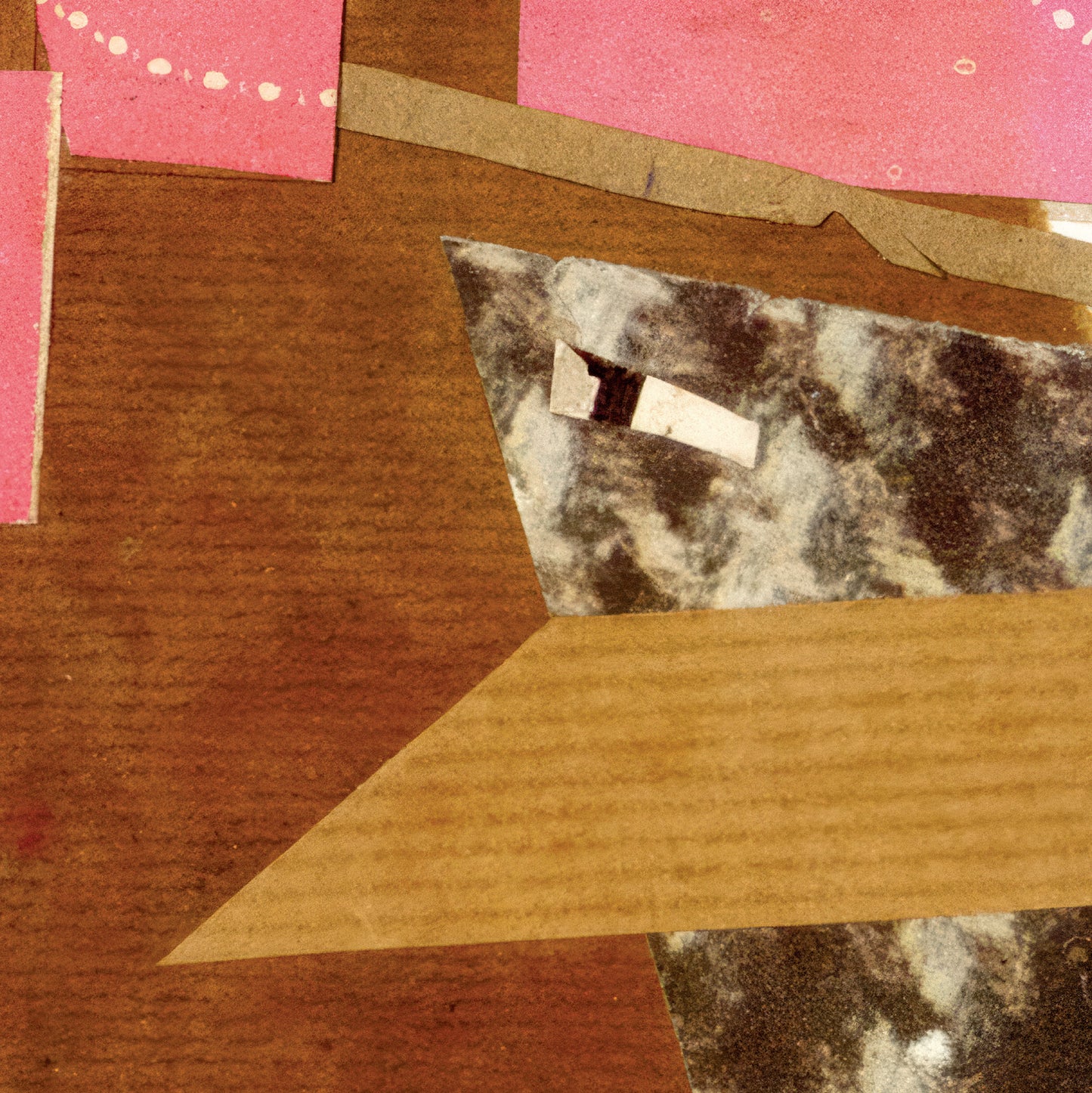 Kurt Schwitters Exhibition Poster - 'A Dim Bulb' Dada Collage