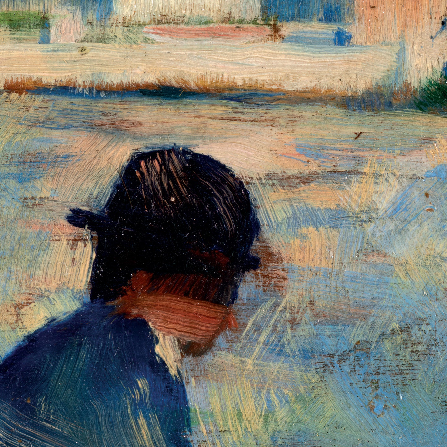 1974 Georges Seurat Vintage-Inspired Poster - Authentic Zürich Gallery Exhibition Art Print