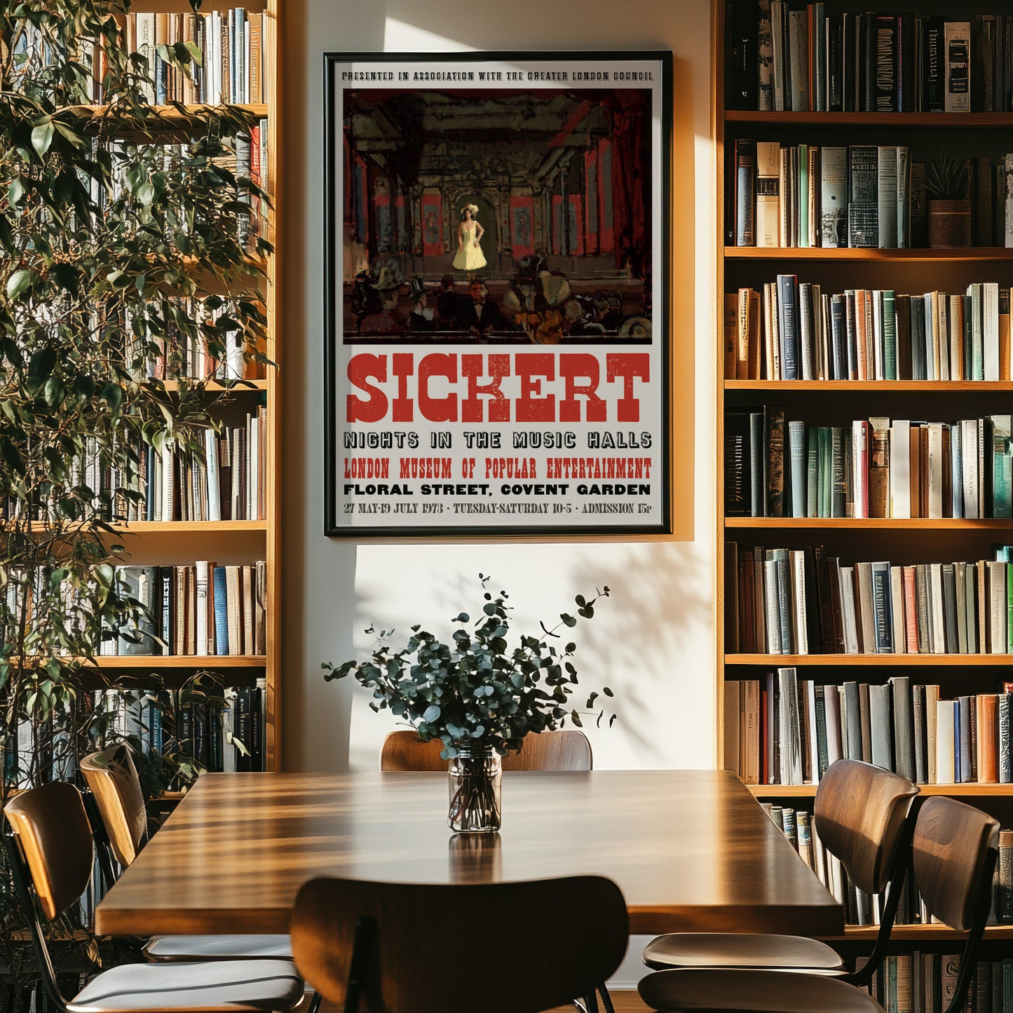 Walter Richard Sickert Poster - Gatti’s Hungerford Palace of Varieties, Second Turn of Katie Lawrence