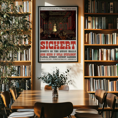 Walter Richard Sickert Poster - Gatti’s Hungerford Palace of Varieties, Second Turn of Katie Lawrence