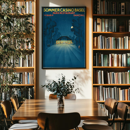 Sommercasino Basel Poster (1931) by Burkhard Mangold