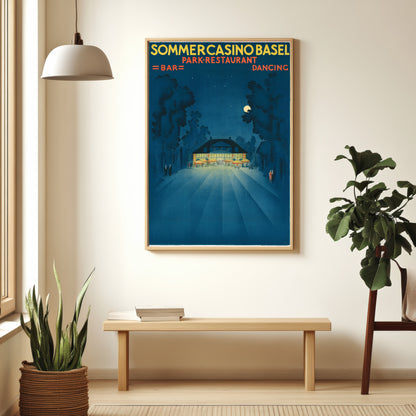 Sommercasino Basel Poster (1931) by Burkhard Mangold