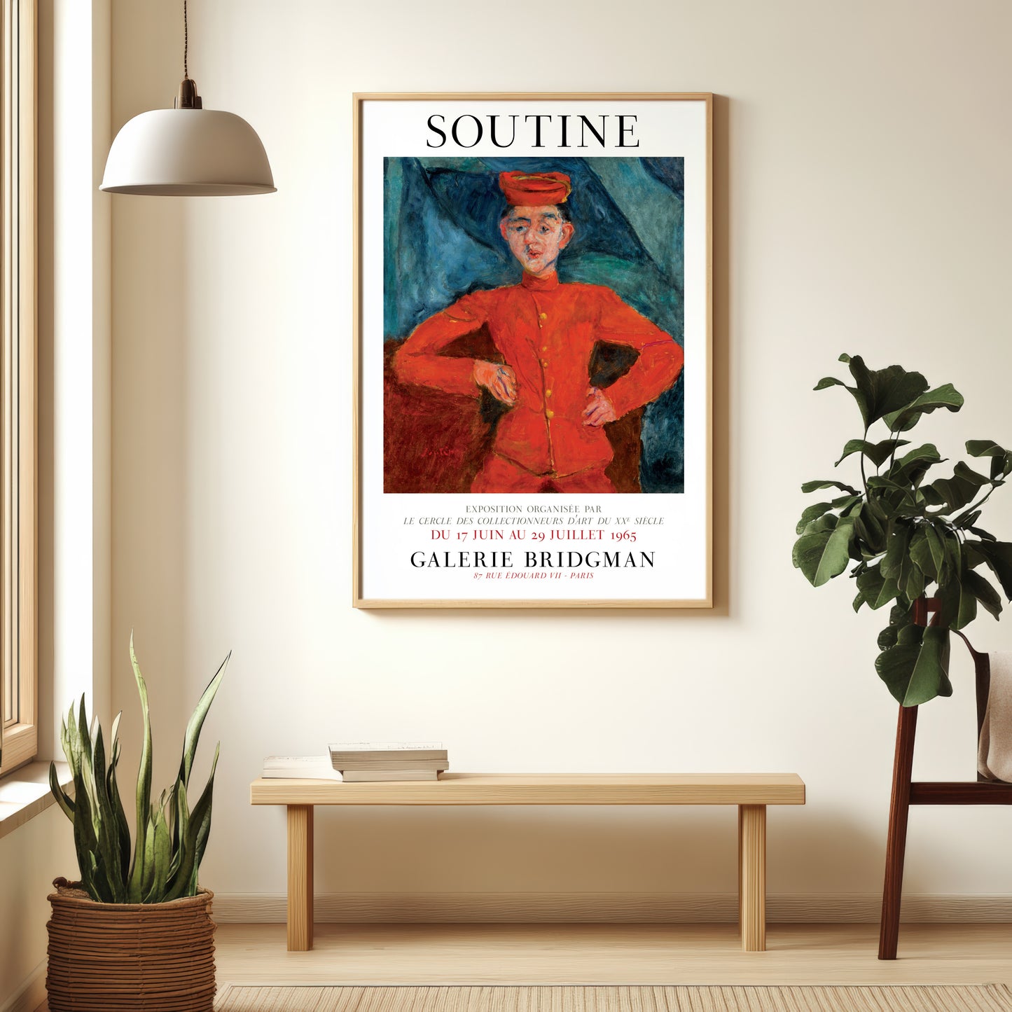 Chaïm Soutine Exhibition Poster: 'Le Chasseur de Chez Maxim's', Circa 1925