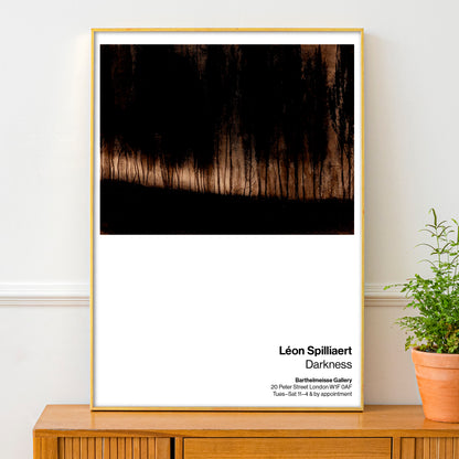 Léon Spilliaert – ‘Moonlight in the Forest’ Symbolist Art Poster (1900–1901)