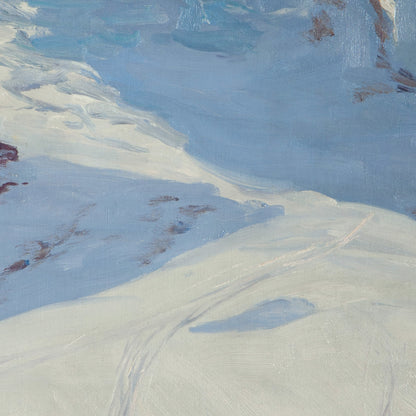 Vintage 1960s Style Switzerland Tourist Poster