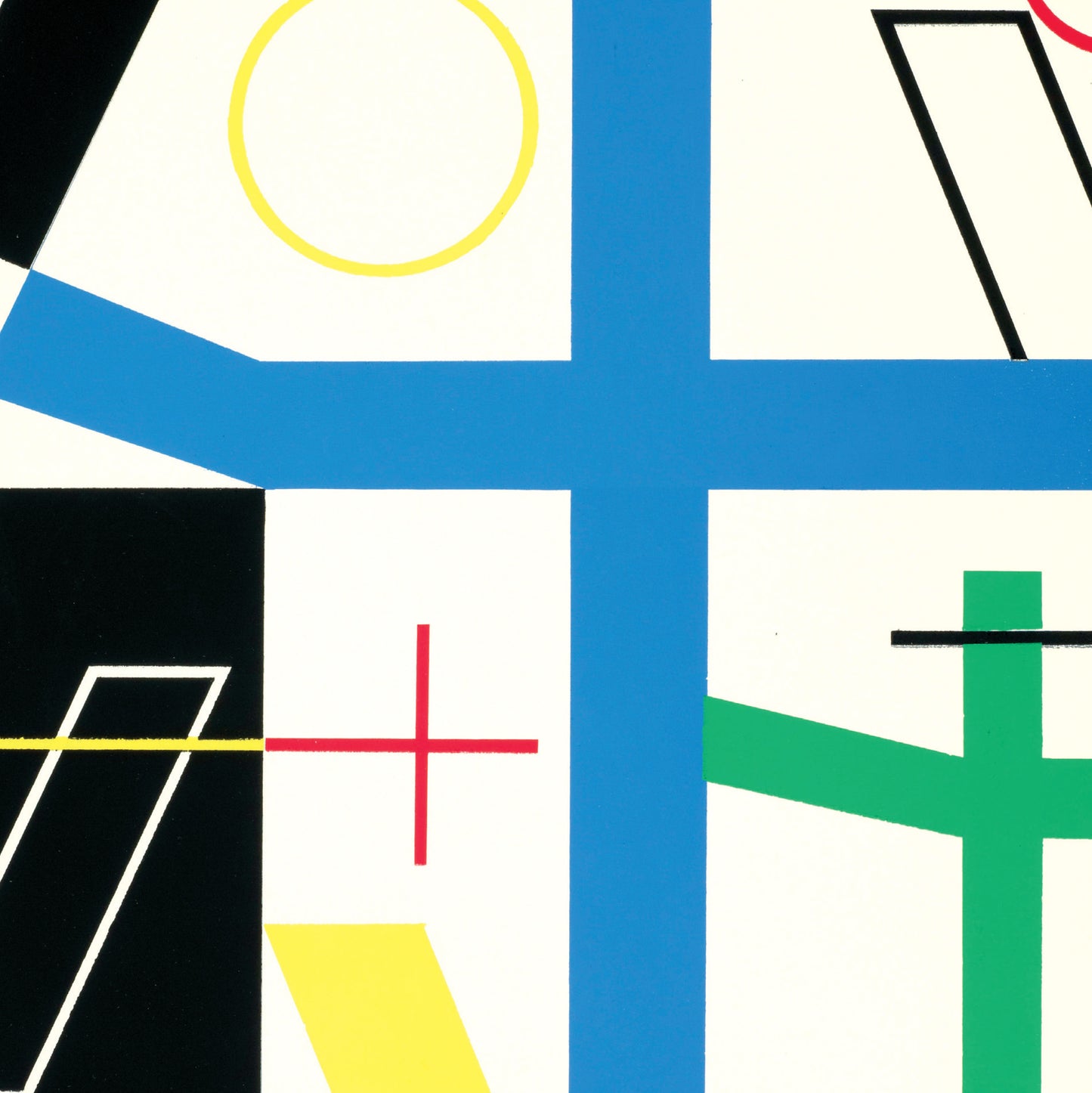 Sophie Taeuber-Arp Exhibition Poster - 'Four Spaces With Broken Cross' 1932