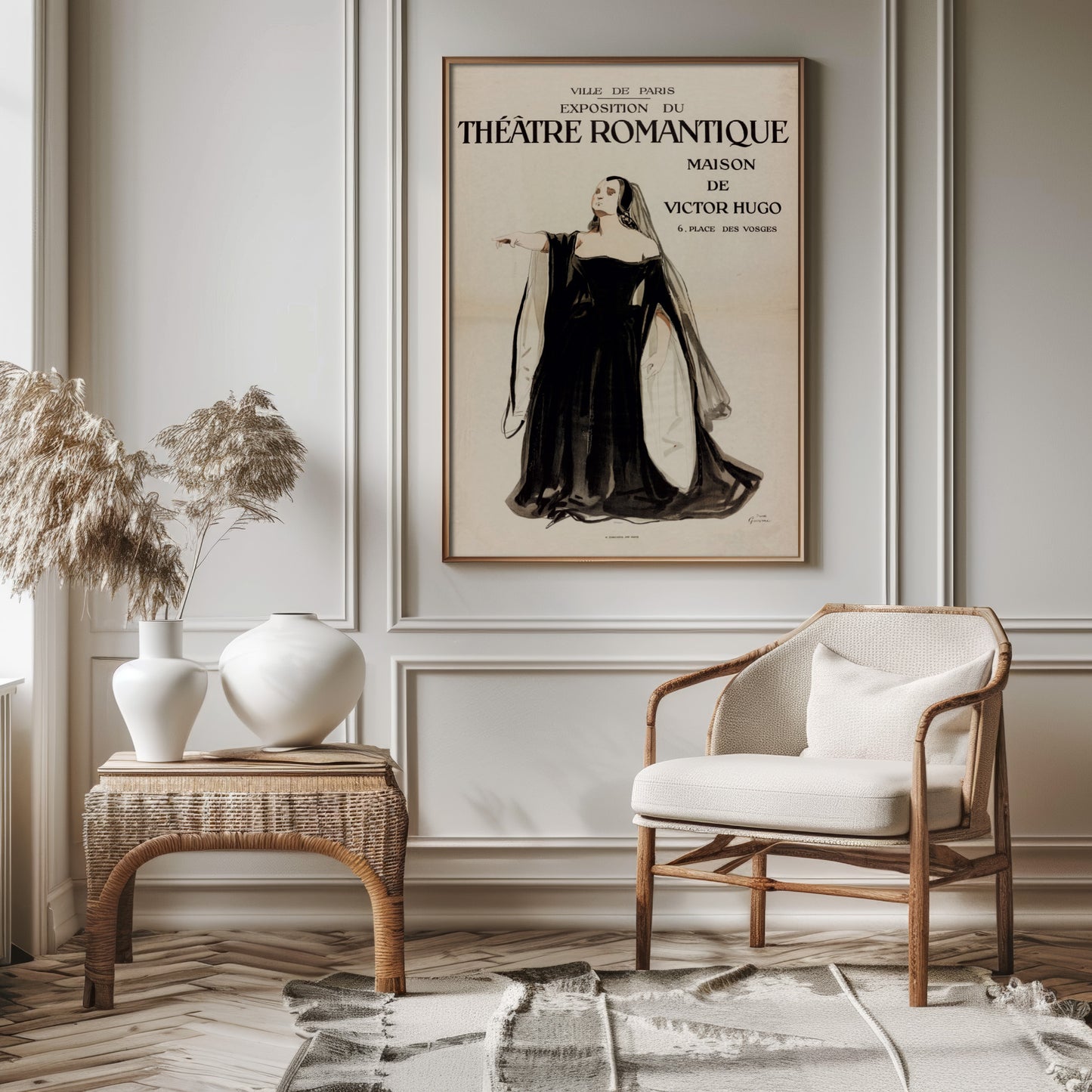 Romantic Theatre (Théâtre Romantique) Exhibition Poster