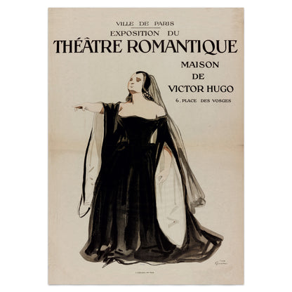 Romantic Theatre (Théâtre Romantique) Exhibition Poster