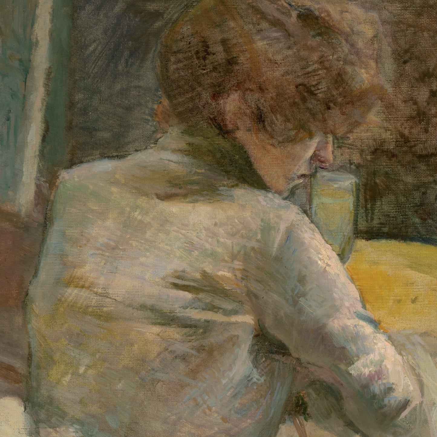 Henri de Toulouse-Lautrec Exhibition Poster - 'Waiting' 1887