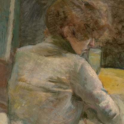 Henri de Toulouse-Lautrec Exhibition Poster - 'Waiting' 1887