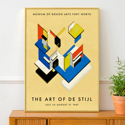 Theo van Doesburg 'Contra-Construction Project' (1923) – De Stijl Poster, Bauhaus Art Print