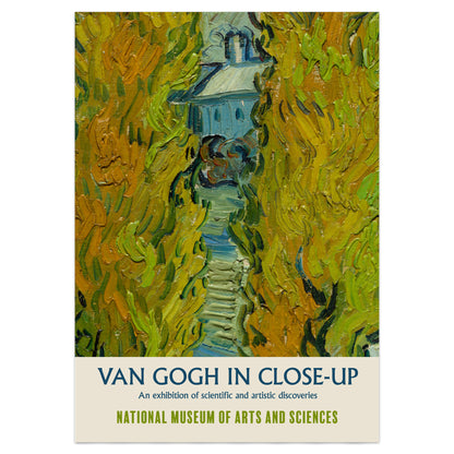 Vincent Van Gogh Exhibition Poster, Van Gogh In Close-Up
