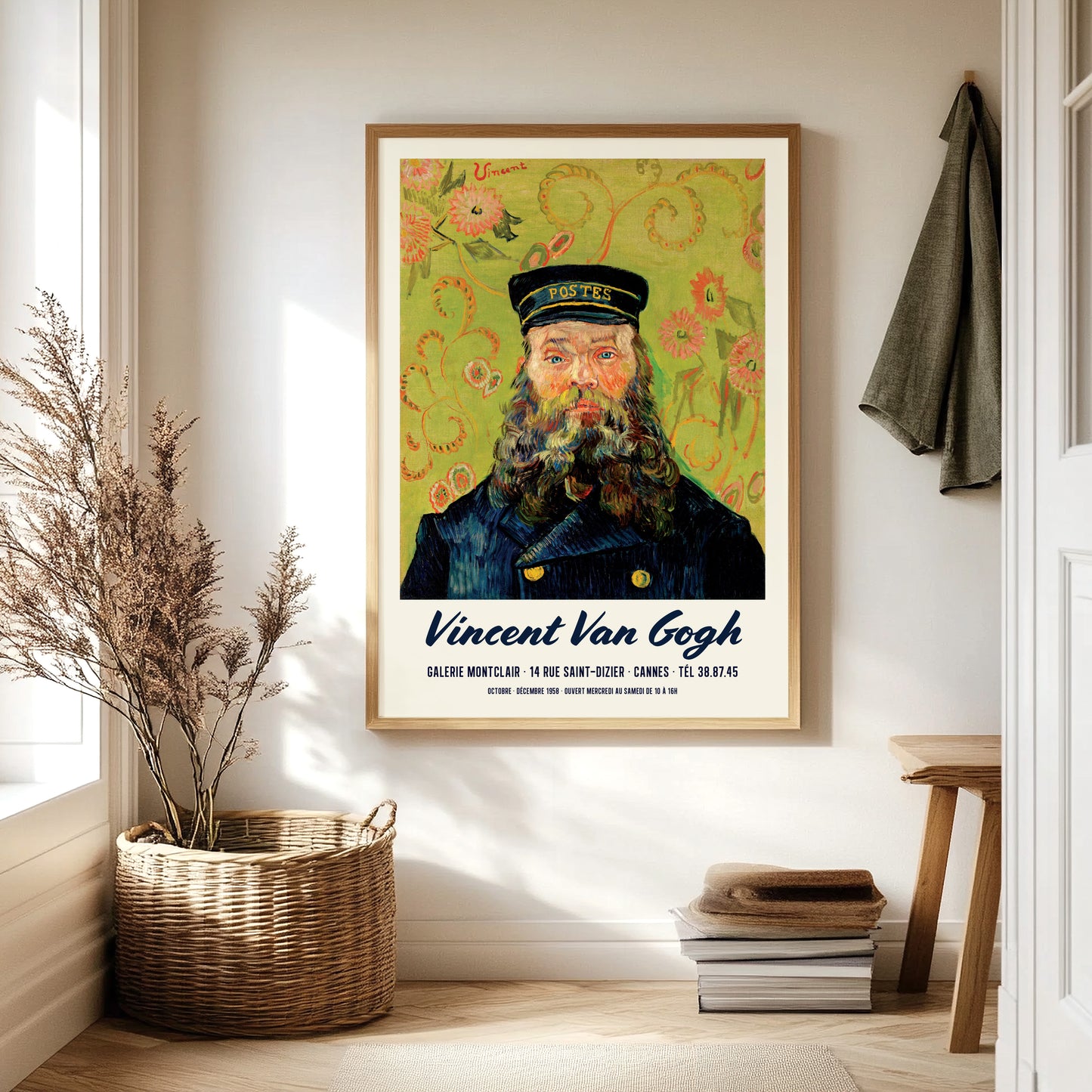 Van Gogh Exhibition Poster, The Postman Roulin