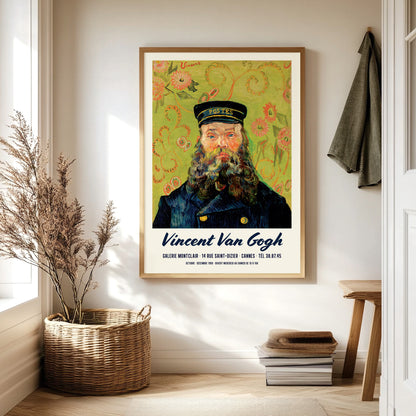 Van Gogh Exhibition Poster, The Postman Roulin
