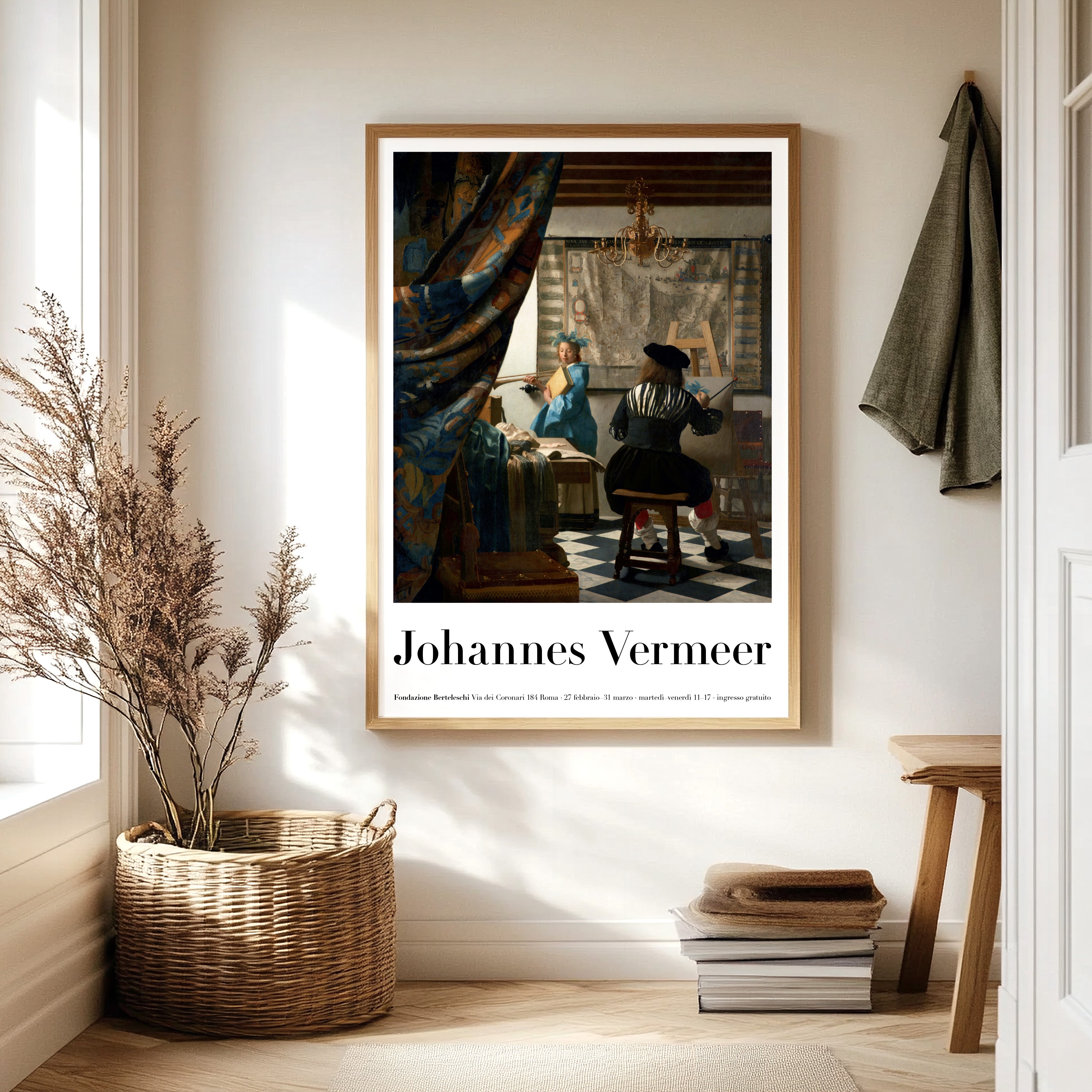 Johannes Vermeer Exhibition Poster Print | Art Poster Archive