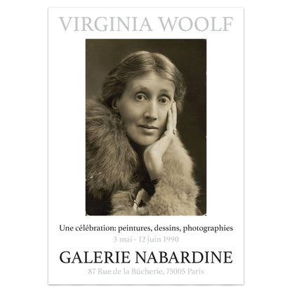 Virginia Woolf Exhibition Poster