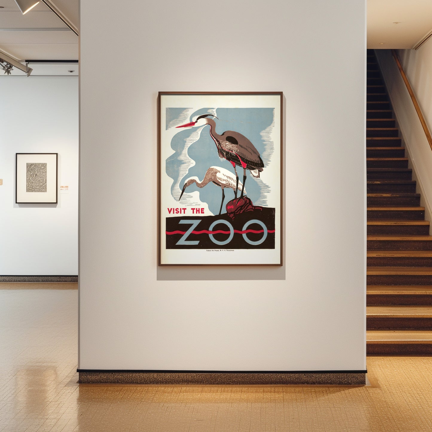 Visit The Zoo Poster