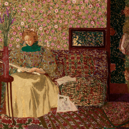 Édouard Vuillard Exhibition Poster - 'Personnages dans un intérieur - L'Intimité' (1896)