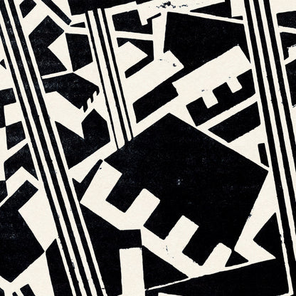 Edward Wadsworth 'Rotterdam' 1915 – Vorticist Print