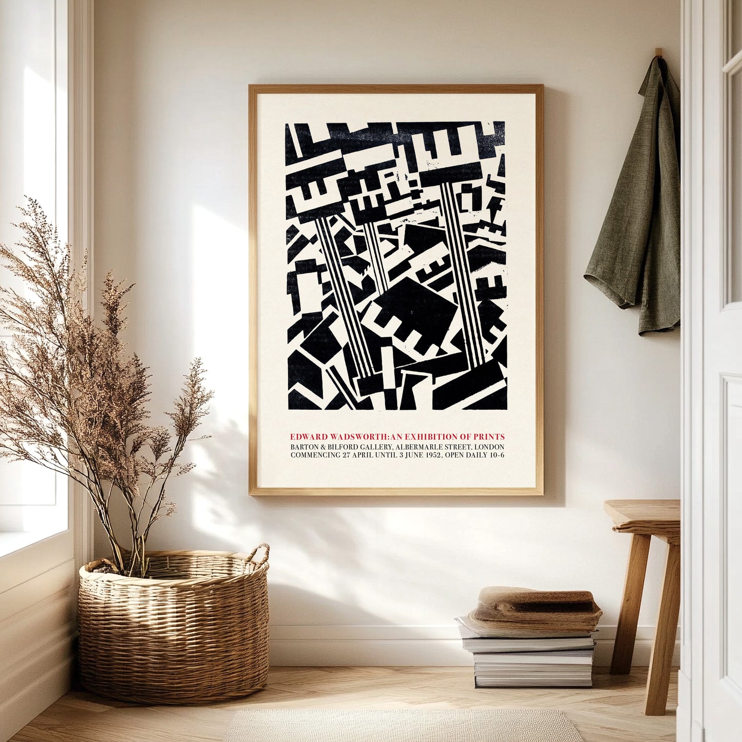 Edward Wadsworth 'Rotterdam' 1915 – Vorticist Print