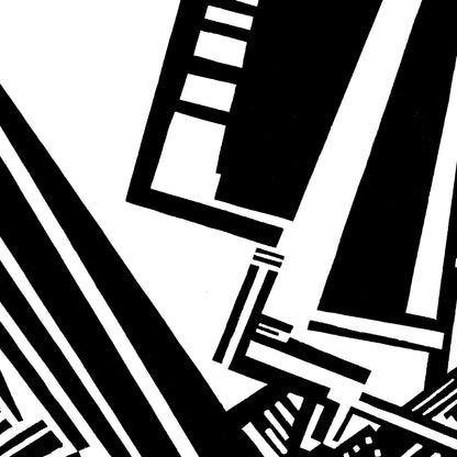 Edward Wadsworth Vorticist Prints Exhibition Poster