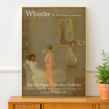James Abbott McNeill Whistler Exhibition Poster