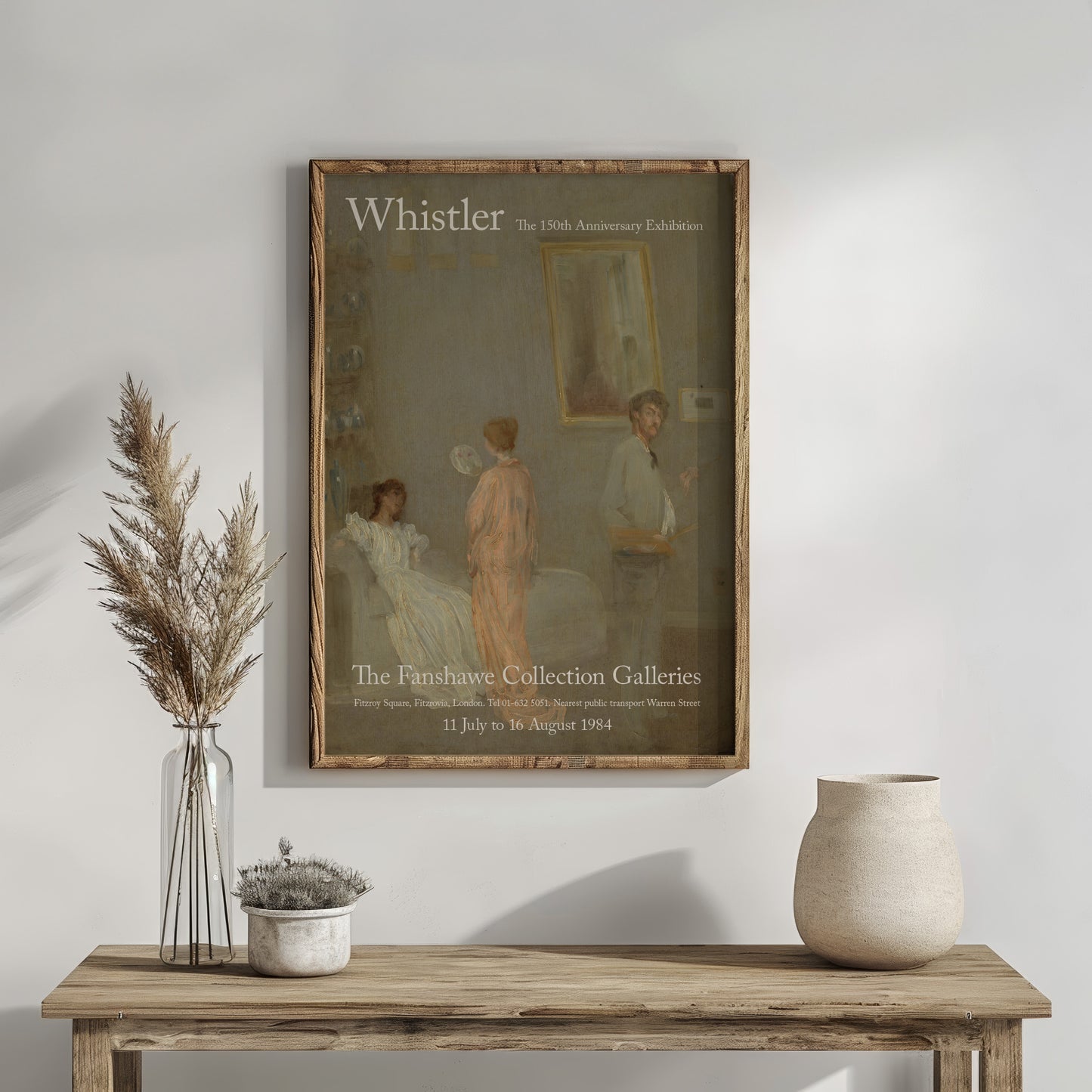 James Abbott McNeill Whistler Exhibition Poster