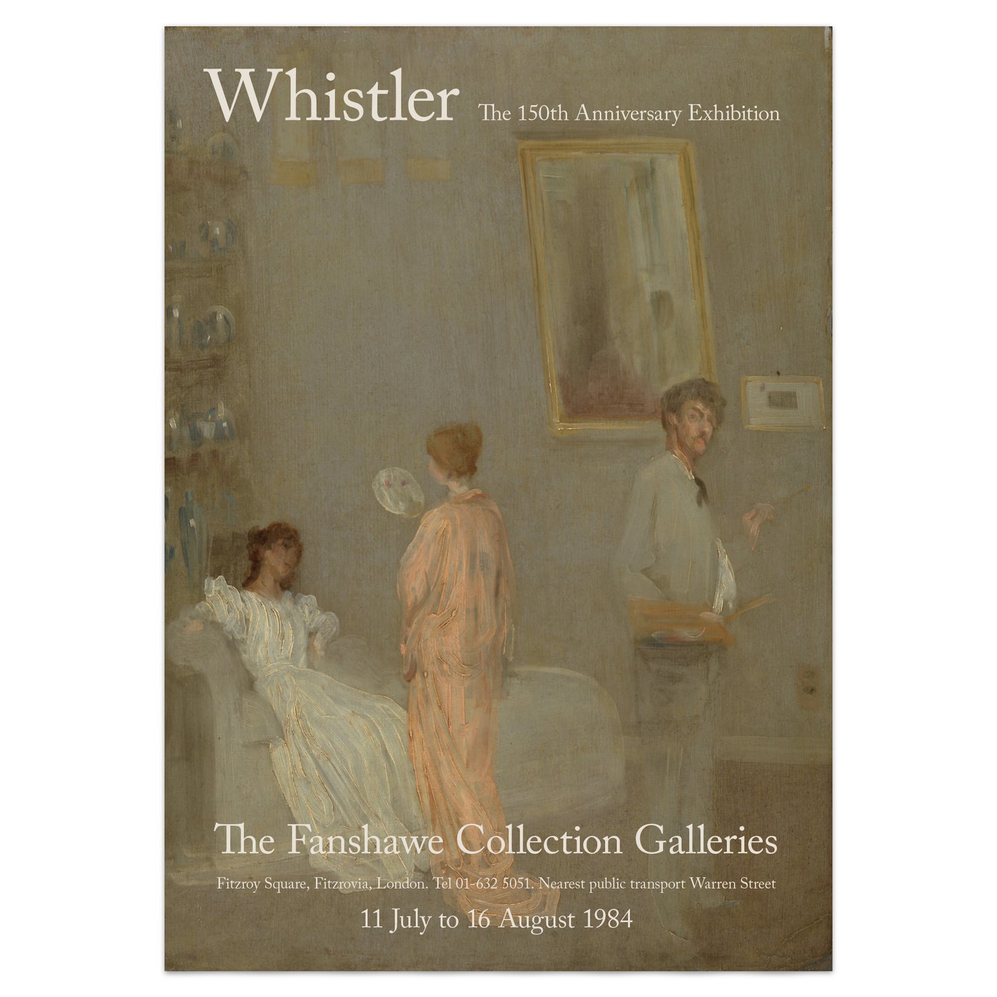 James Abbott McNeill Whistler Exhibition Poster
