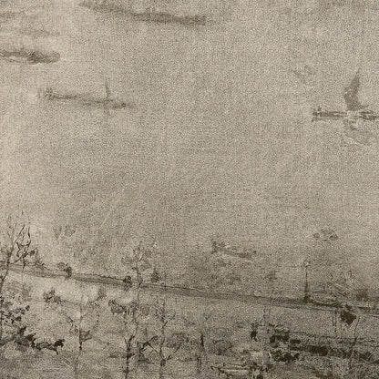 James Abbott McNeill Whistler Exhibition Poster of London and the River Thames