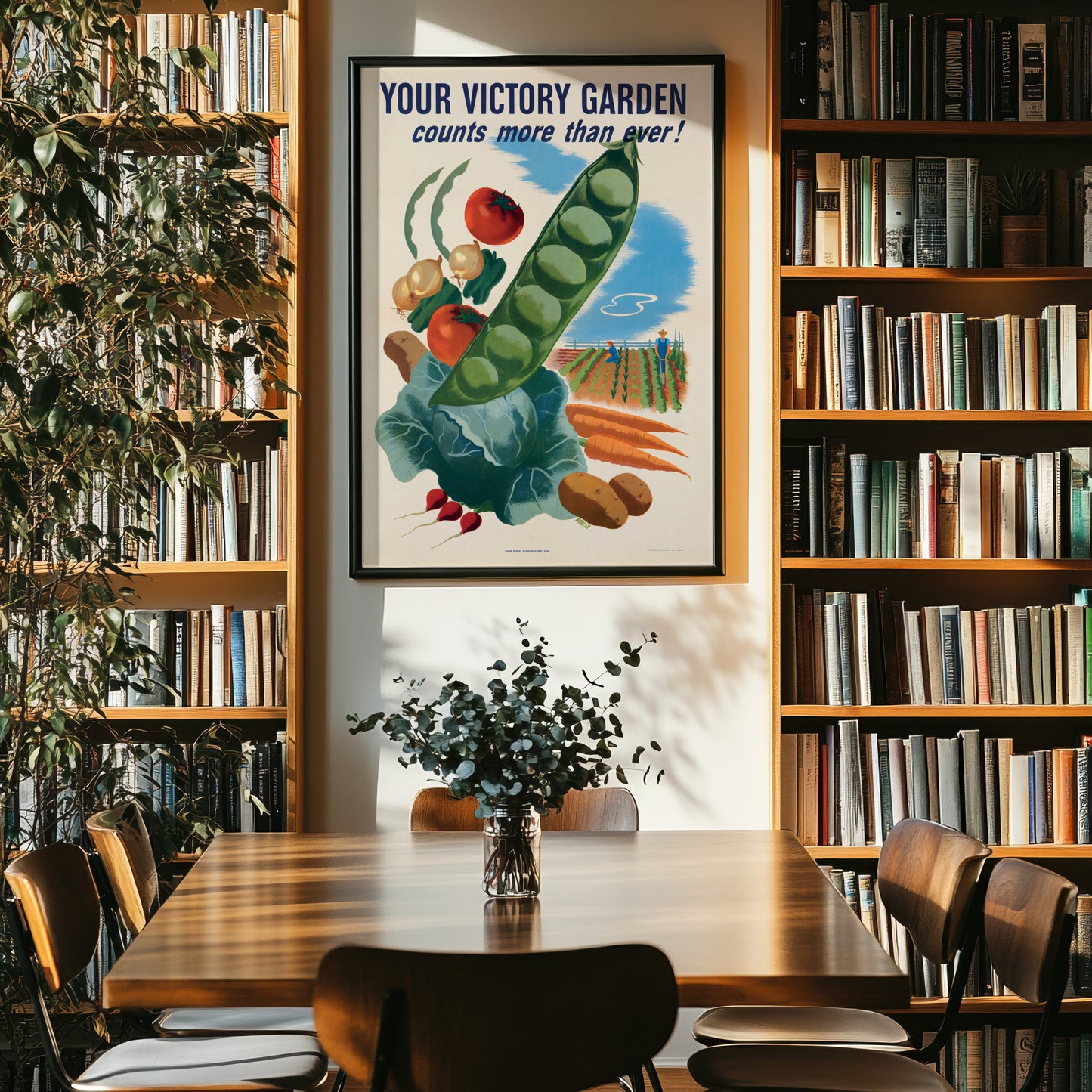 'Your Victory Garden' Wartime Gardening Poster