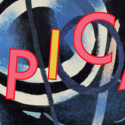 Francis Picabia ‘Head’ – Cavalcade of the Incredible 1978 NYC poster in close-up