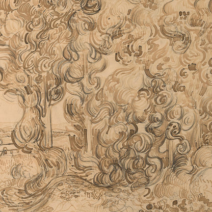 Vincent Van Gogh Drawings Exhibition Poster