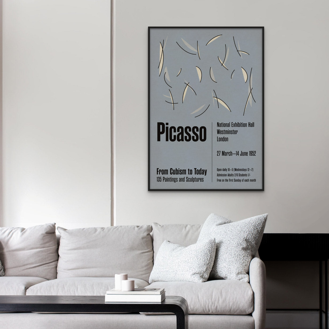 Pablo Picasso Typography Poster