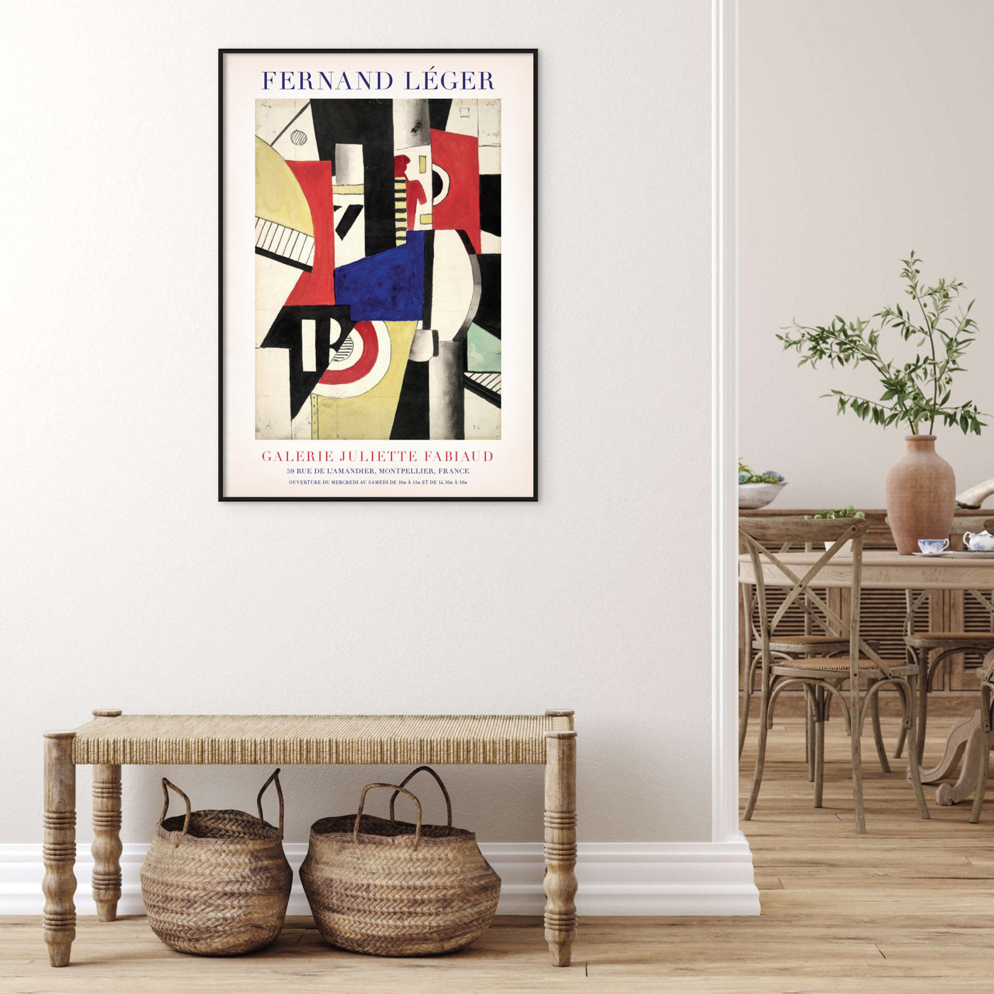 Fernand Léger Wall Art: 'Study For "The City"' Exhibition Poster Print