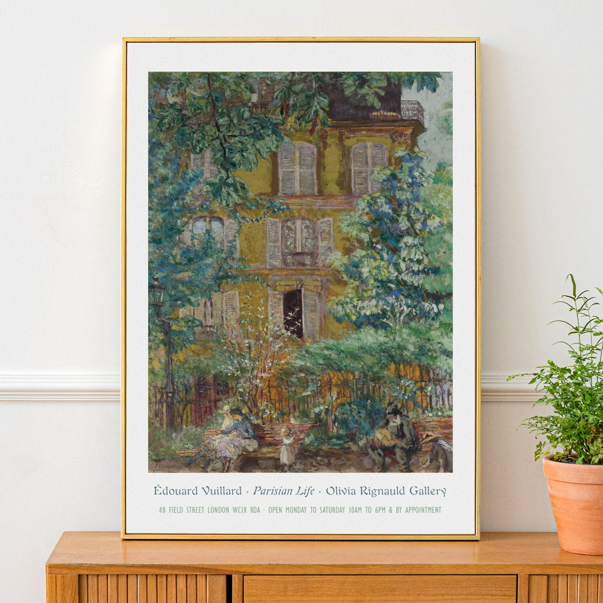 Édouard Vuillard Exhibition Poster 'Le Square'