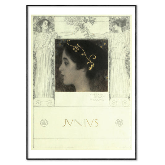 Gustav Klimt Print - 'Junius', 1896